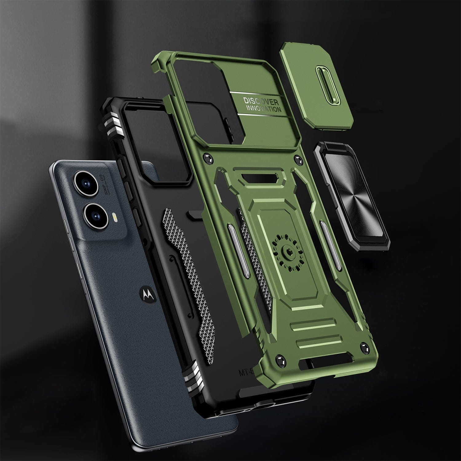 Raider Series Heavy-Duty CamShield Case - Motorola Edge (2024)