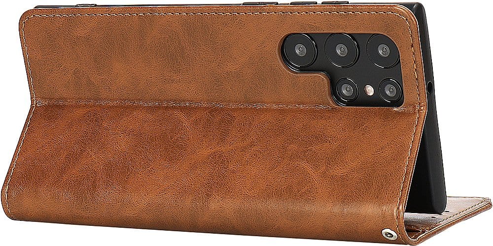 For Samsung Galaxy S24 Ultra Plus Leather Phone Case Cover