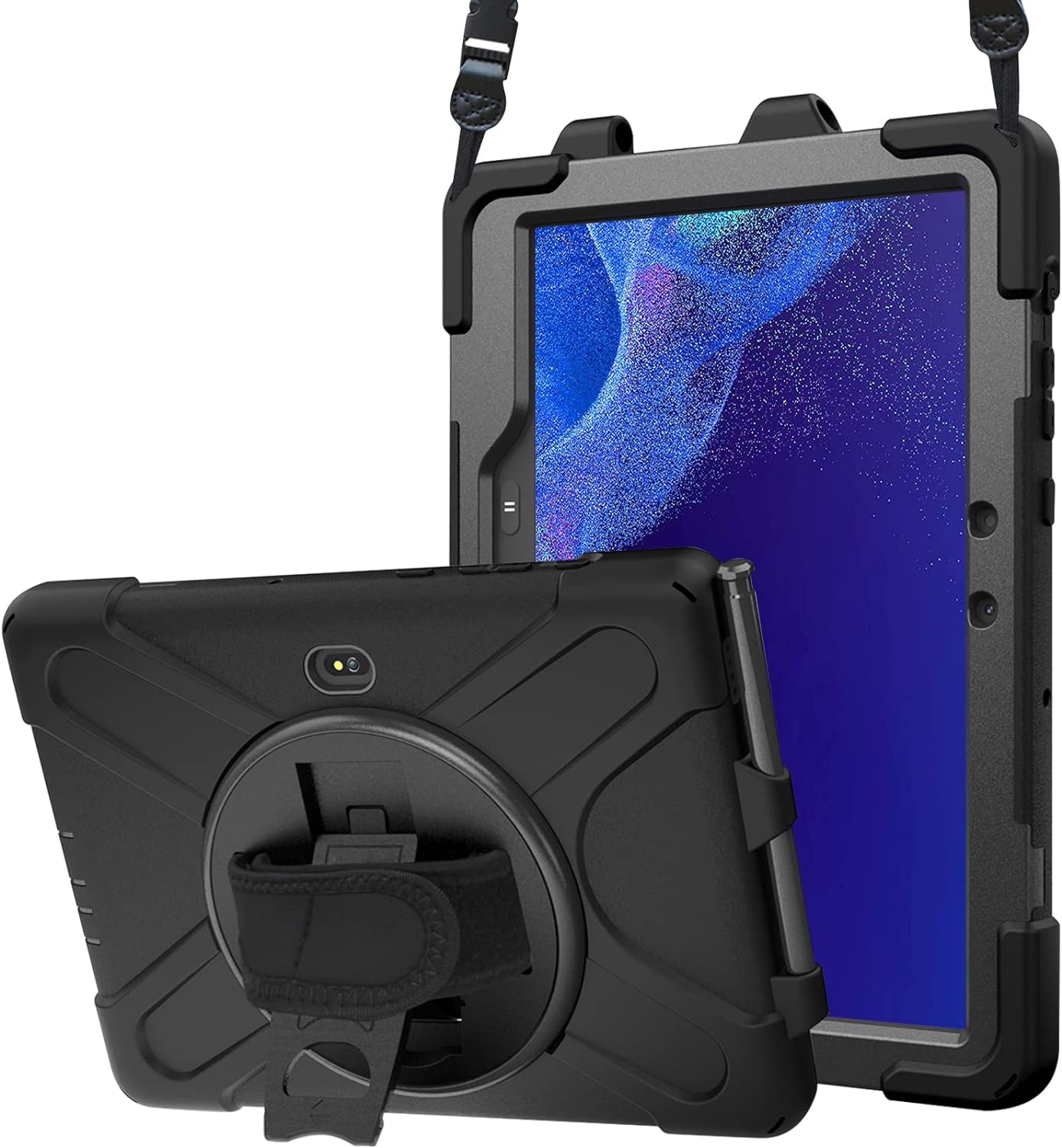DEFENSE-X Series Case for Samsung Galaxy Tab Active Pro and Active4 Pro - Black