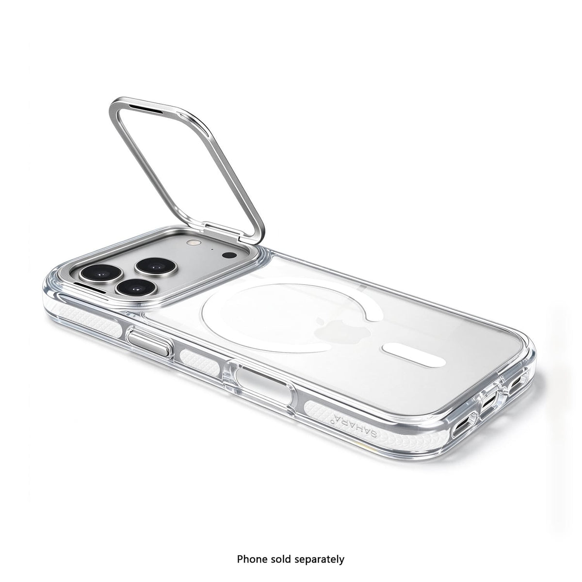 iPhone 18 Pro Max Case with Screen Protector - Clear MagSafe & Aluminum Kickstand | Venture Series