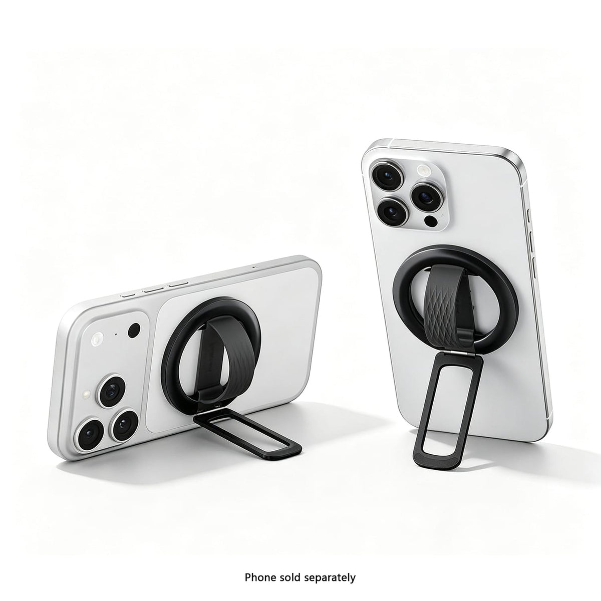 MagSafe compatible phone ring grip and kickstand