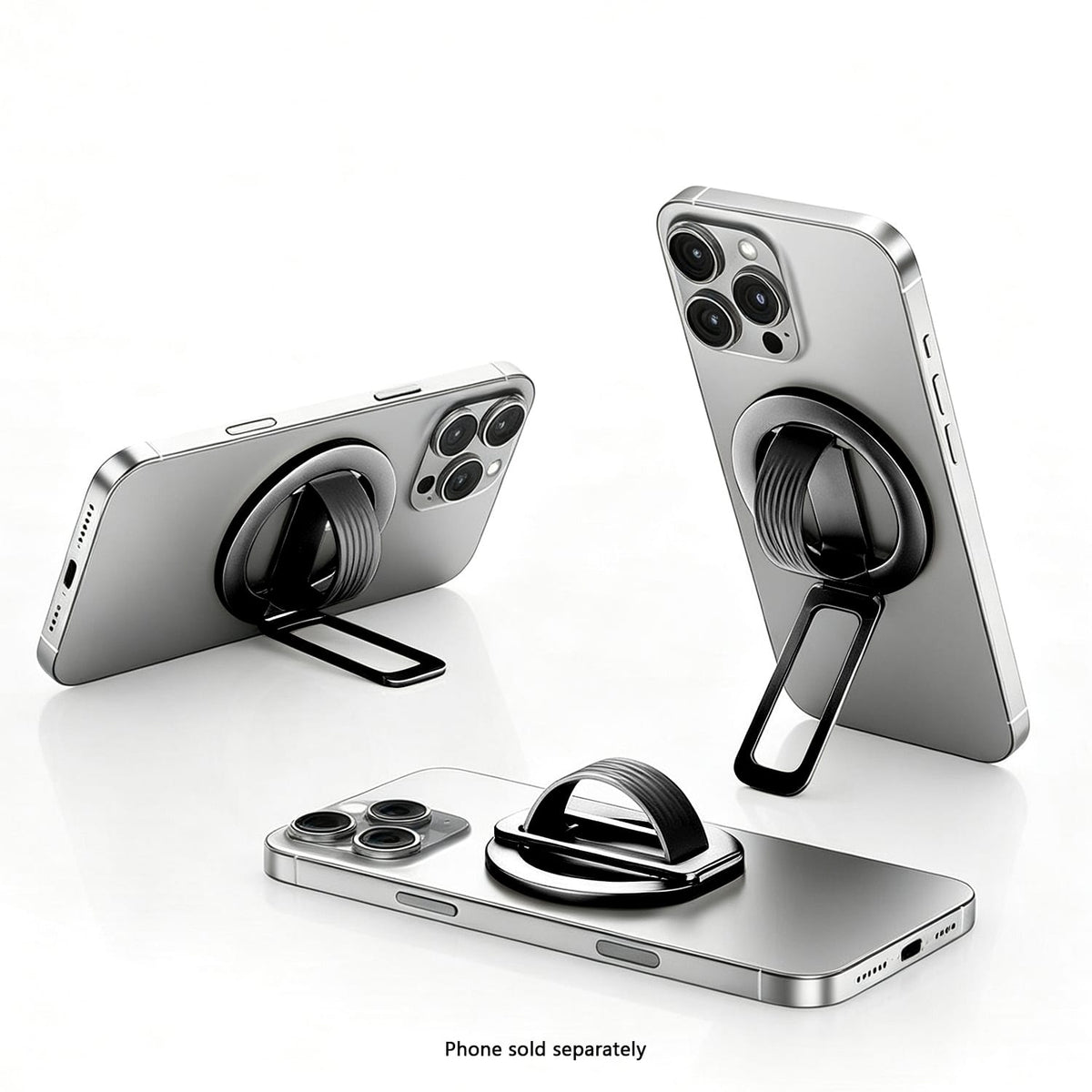 MagSafe compatible phone ring grip and kickstand, product view 7