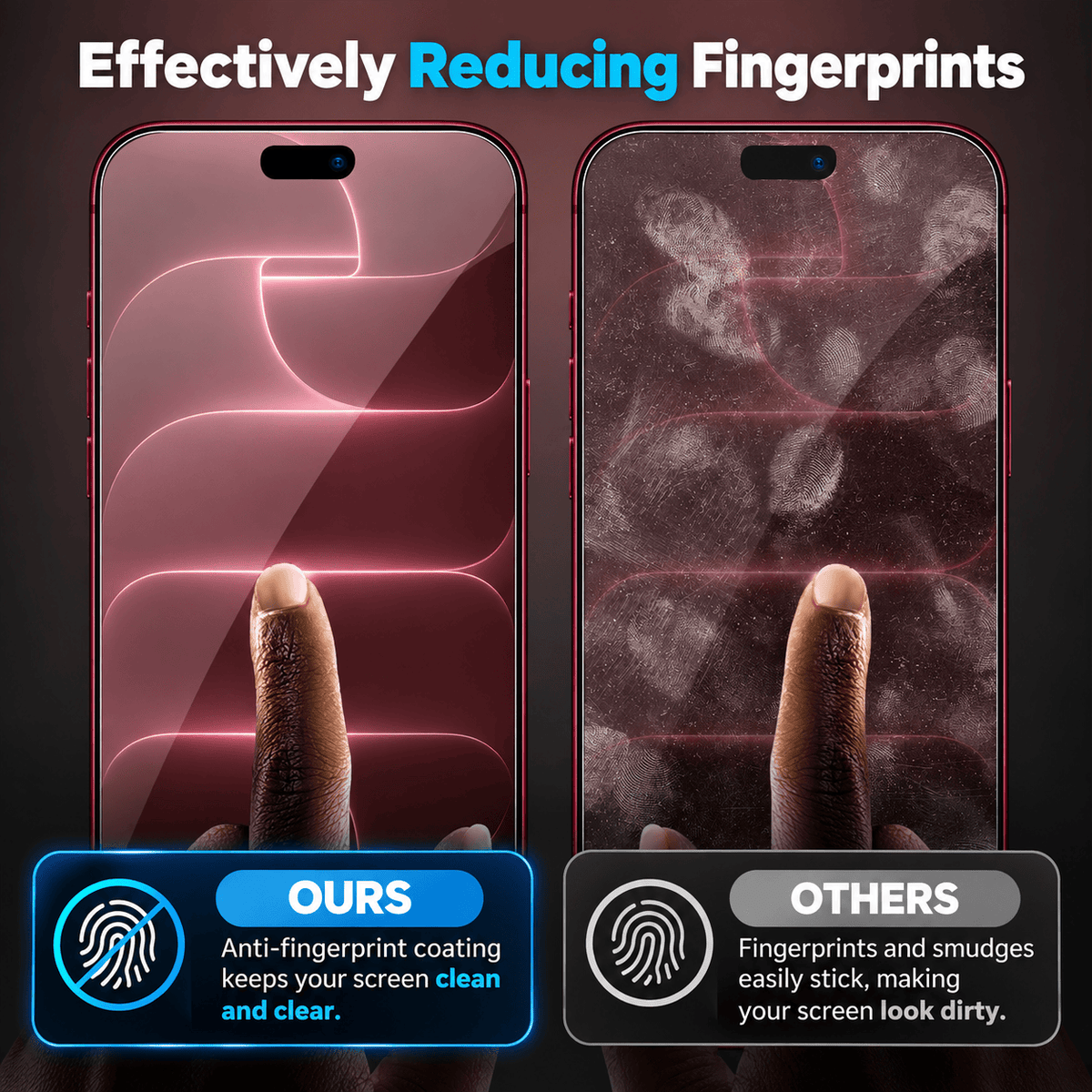 iPhone 18 Pro Screen Protector - Anti-Blue Light 9H Glass, Alignment Tray | ZeroDamage