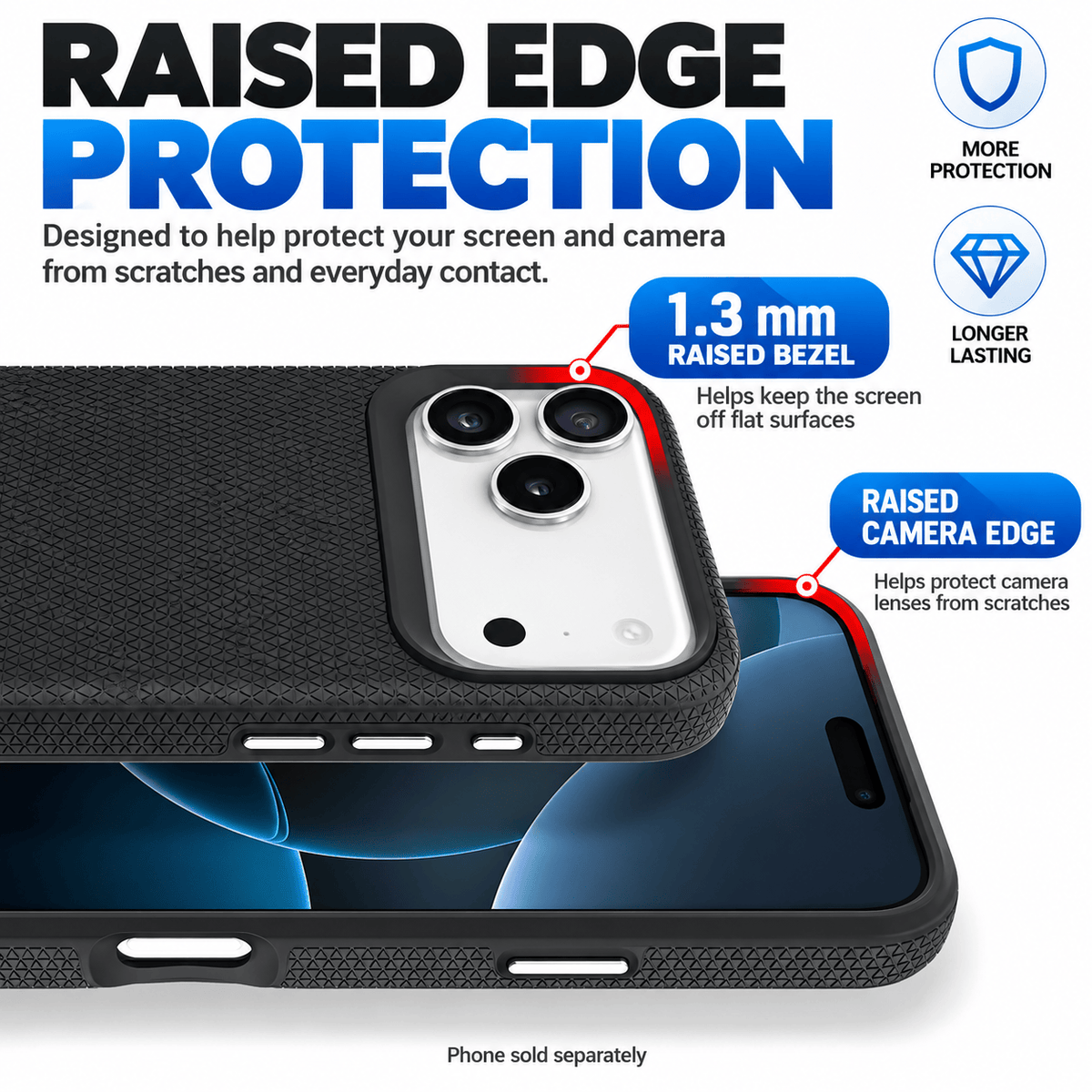 iPhone 18 Pro Shockproof MagSafe Case - 2-in-1 with ZeroDamage Tempered Glass | Armor Series