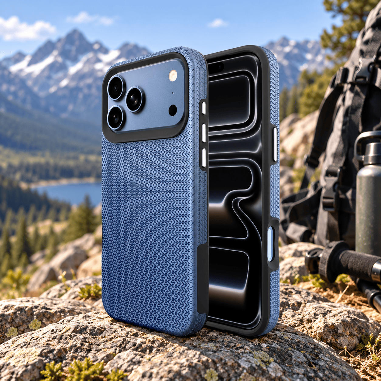 iPhone 18 Pro Shockproof MagSafe Case - 2-in-1 with ZeroDamage Tempered Glass | Armor Series