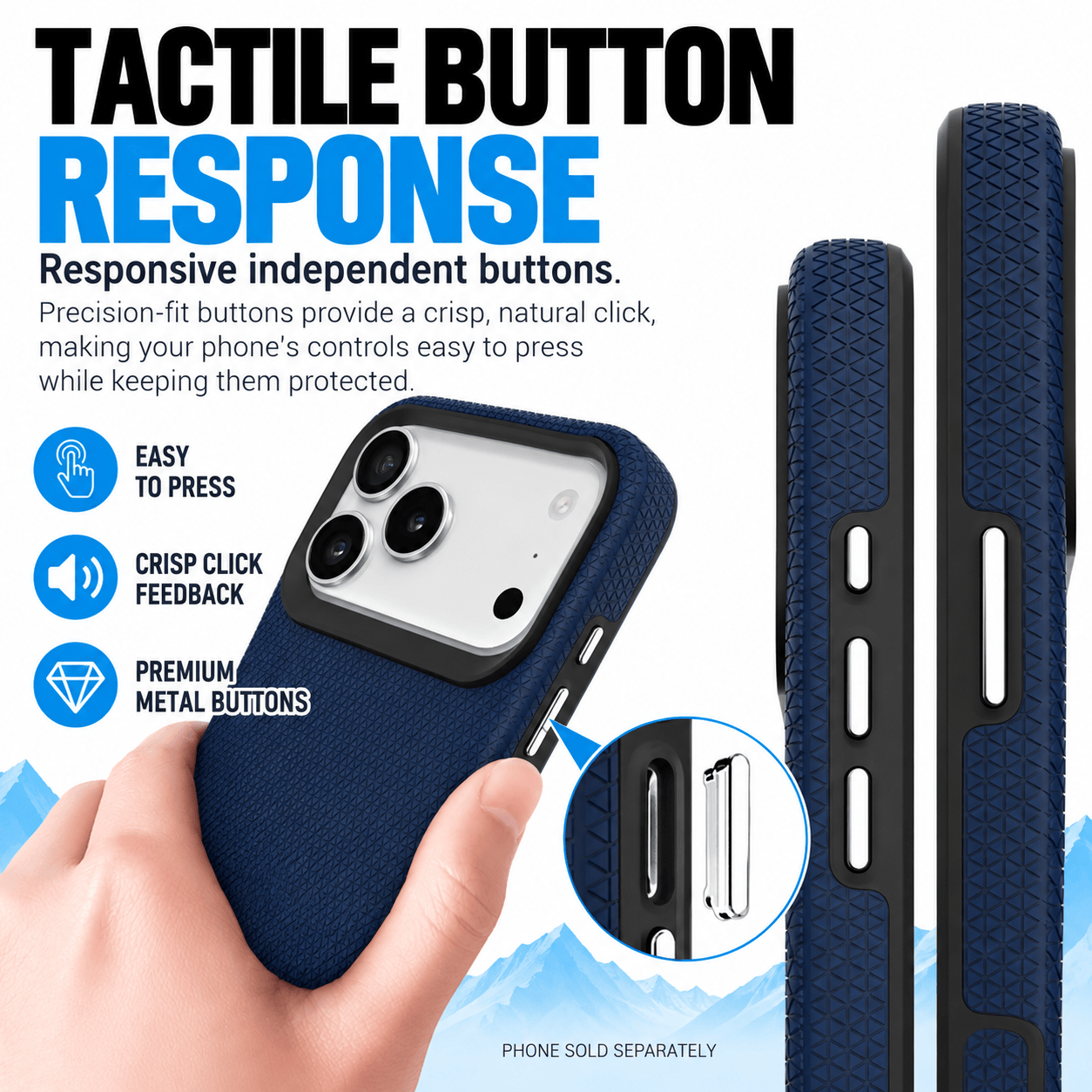 iPhone 18 Pro Shockproof MagSafe Case - 2-in-1 with ZeroDamage Tempered Glass | Armor Series