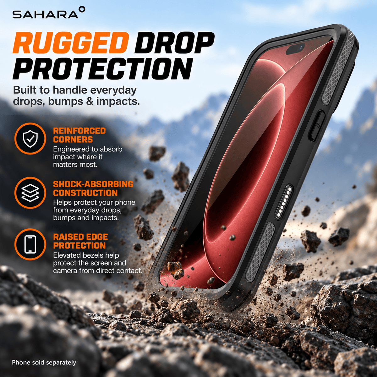 iPhone 18 Pro Waterproof Case - Rugged Protection with MagSafe & Kickstand | Oasis Series