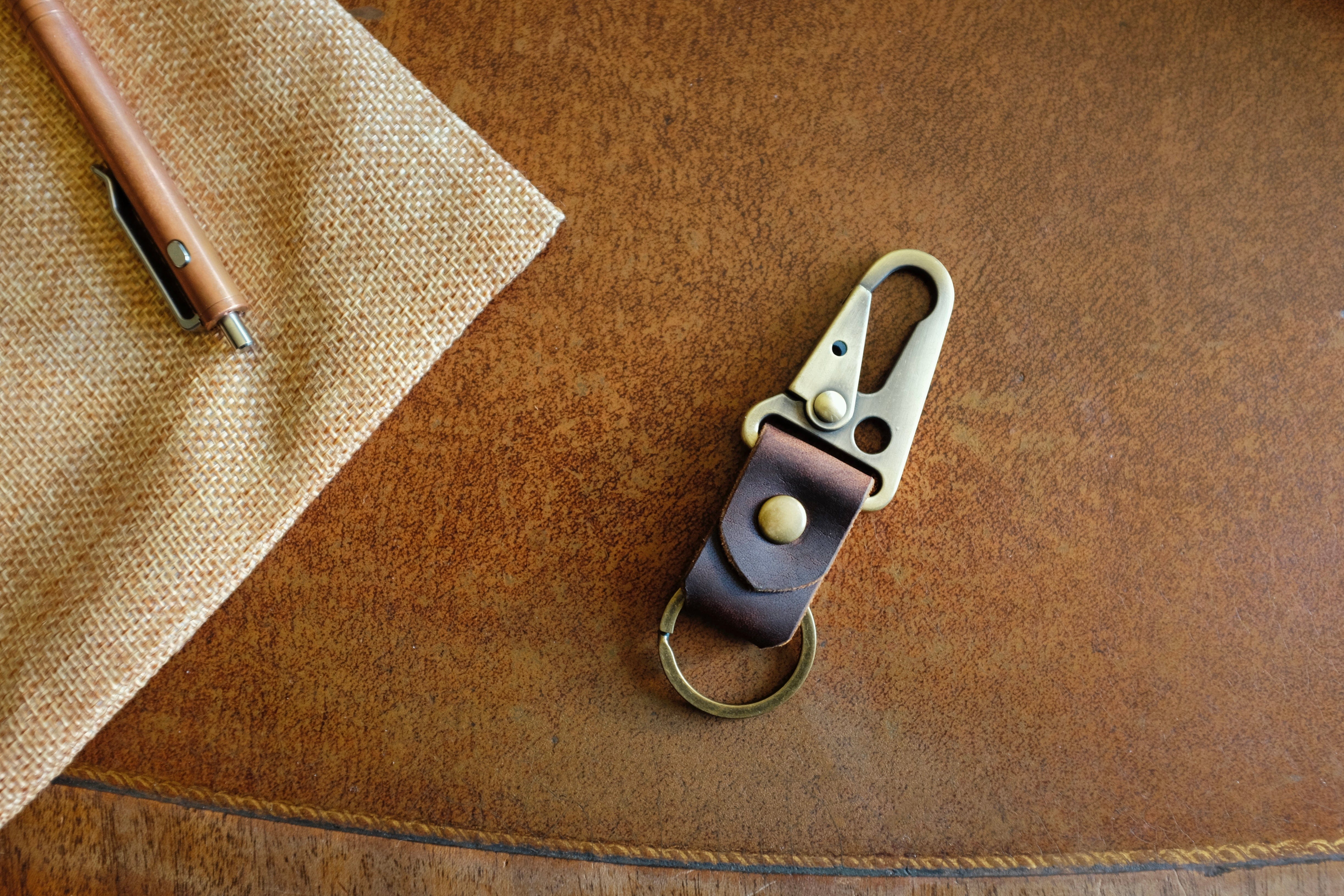 Leather Key Clip N1