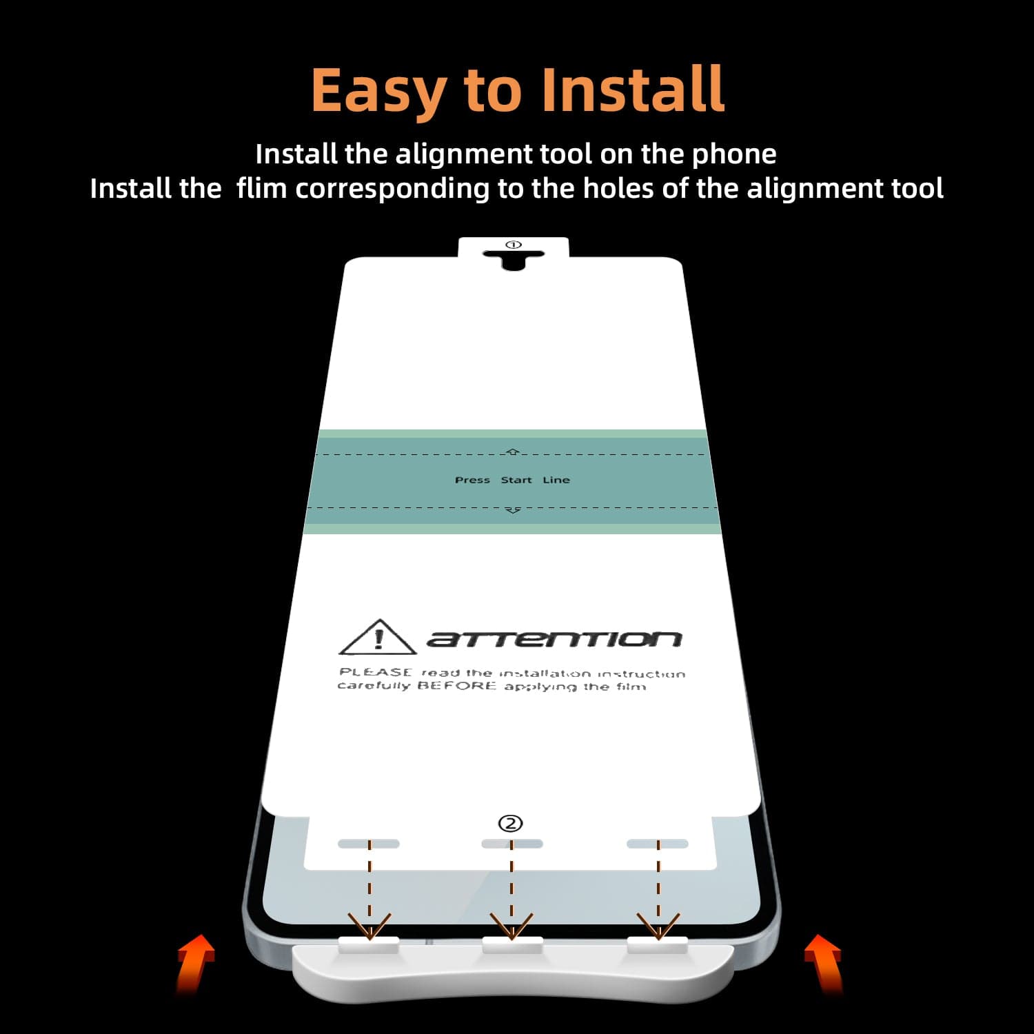 Samsung Galaxy Z Flip7 FE Screen Protector – Full Body with Alignment Tool | ZeroDamage