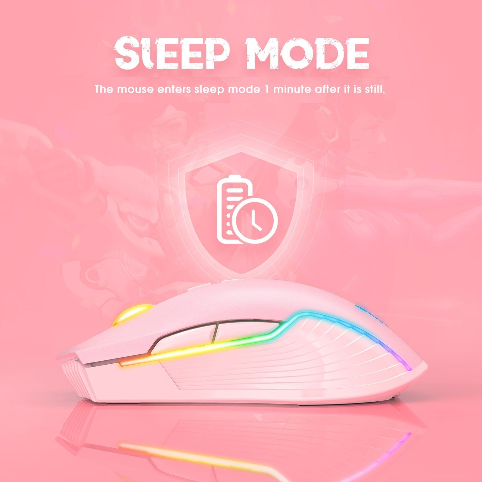 Wireless Gaming Mouse - Rechargeable Design, 5-Level DPI | Pathfinder Series