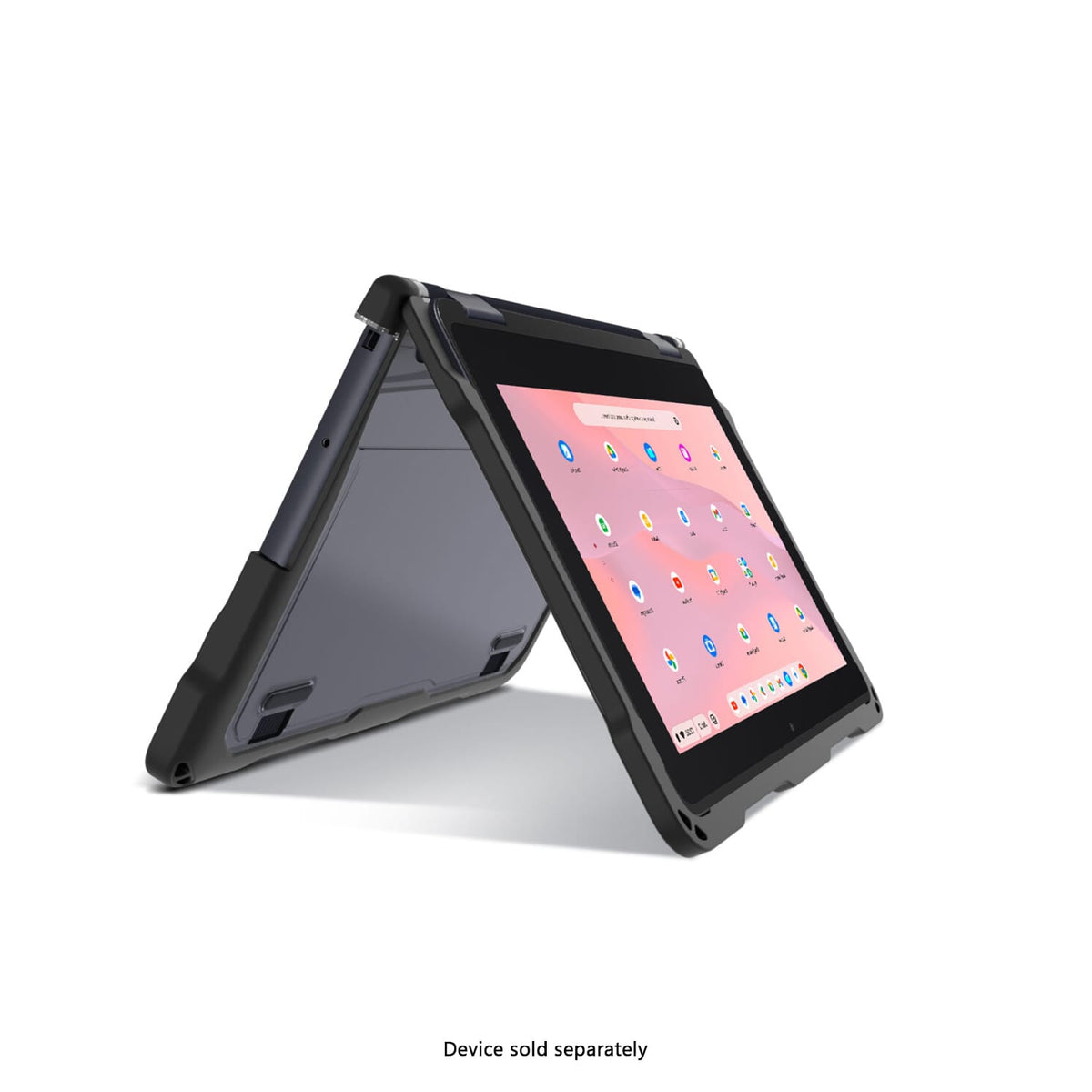 Heavy Duty Case for Dell Chromebook 11 CC11260 2-in-1 – 360° Rugged PC + TPU Protection, image 2
