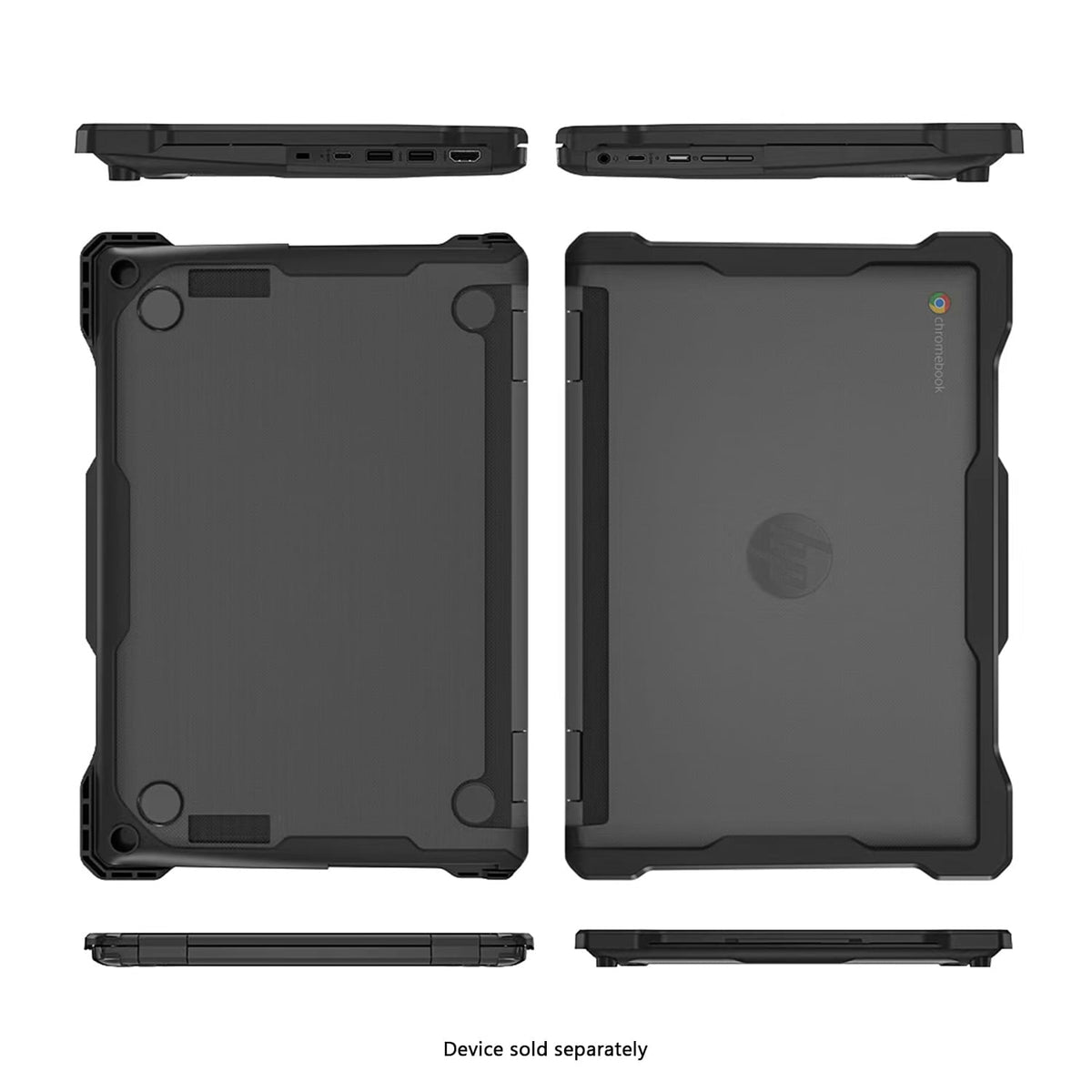 Heavy Duty Case for HP Chromebook 11 x360 G5 2-in-1 – 360° Rugged PC + TPU Protection, image 3