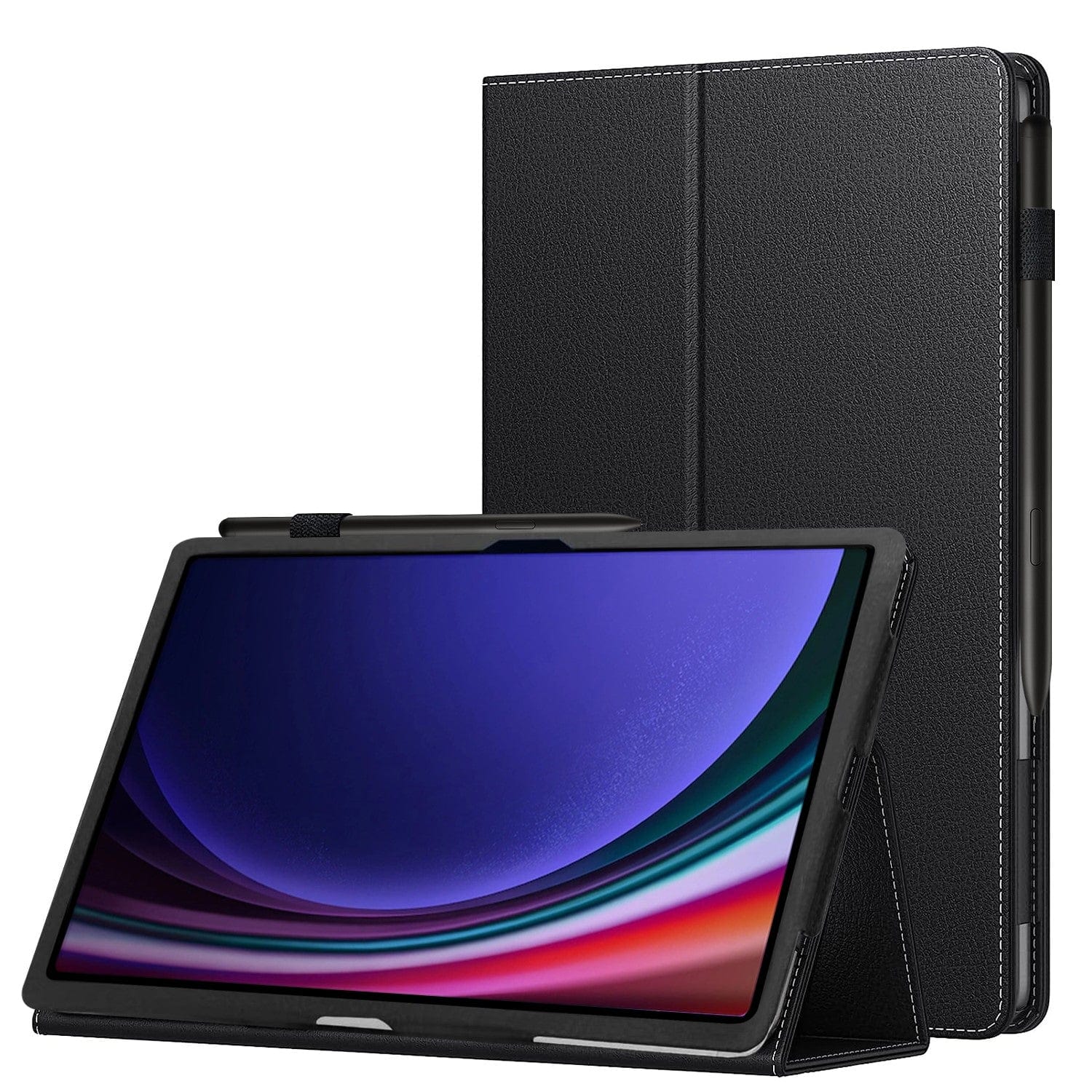 Indy Series Bi-Fold Folio Case Bundled with Screen Protector