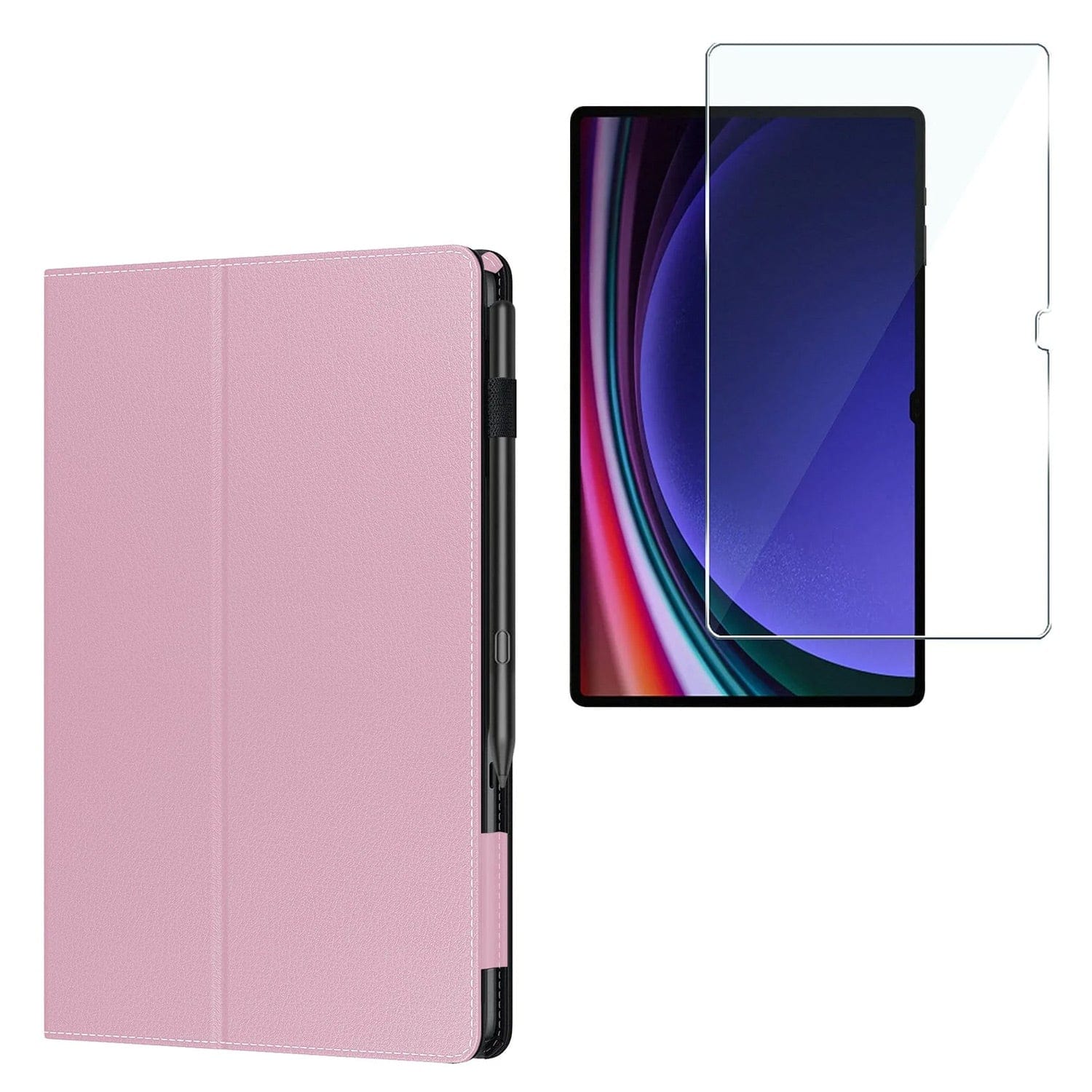 Indy Series Bi-Fold Folio Case Bundled with Screen Protector