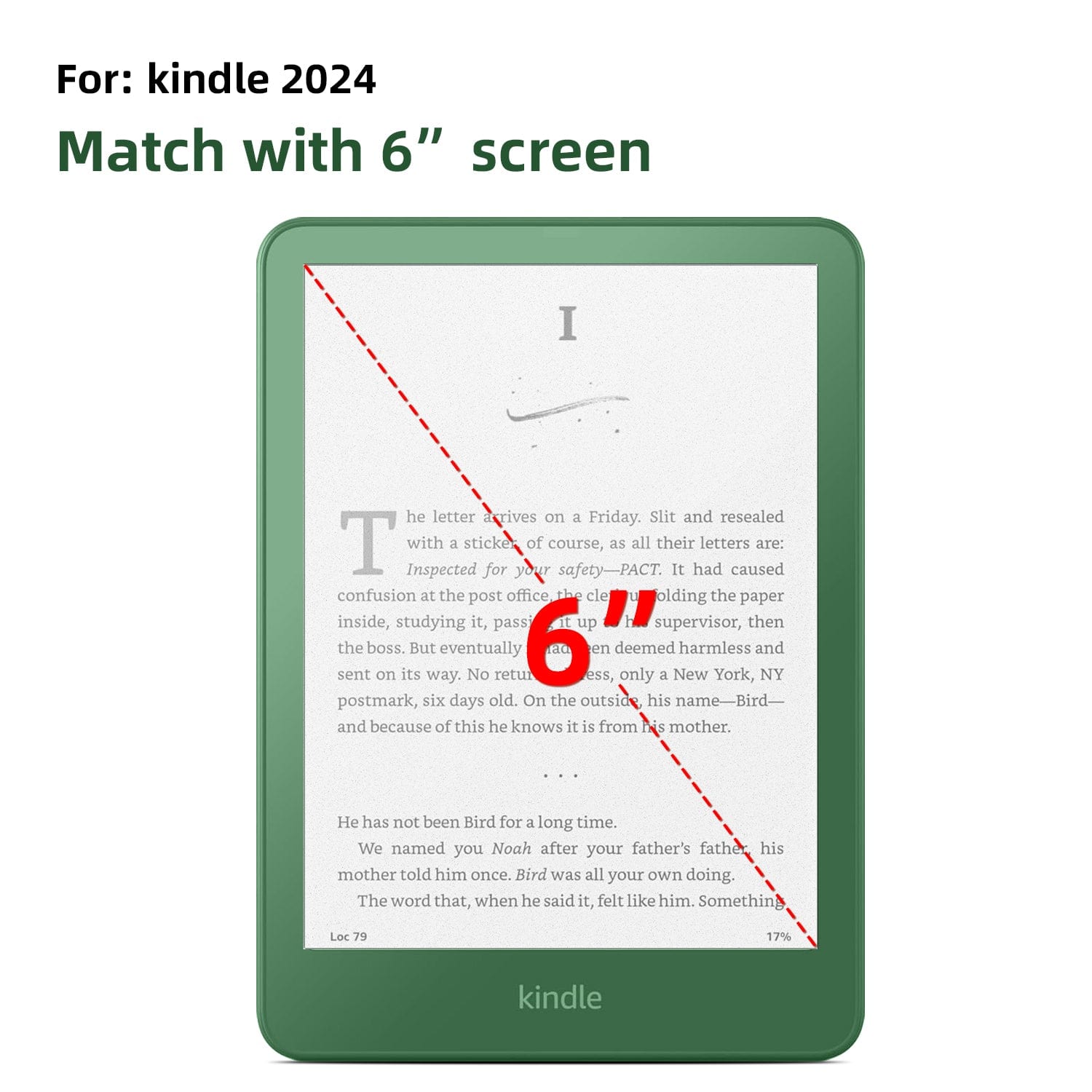 ZeroDamage Tempered Glass Screen Protector - Amazon Kindle 2024