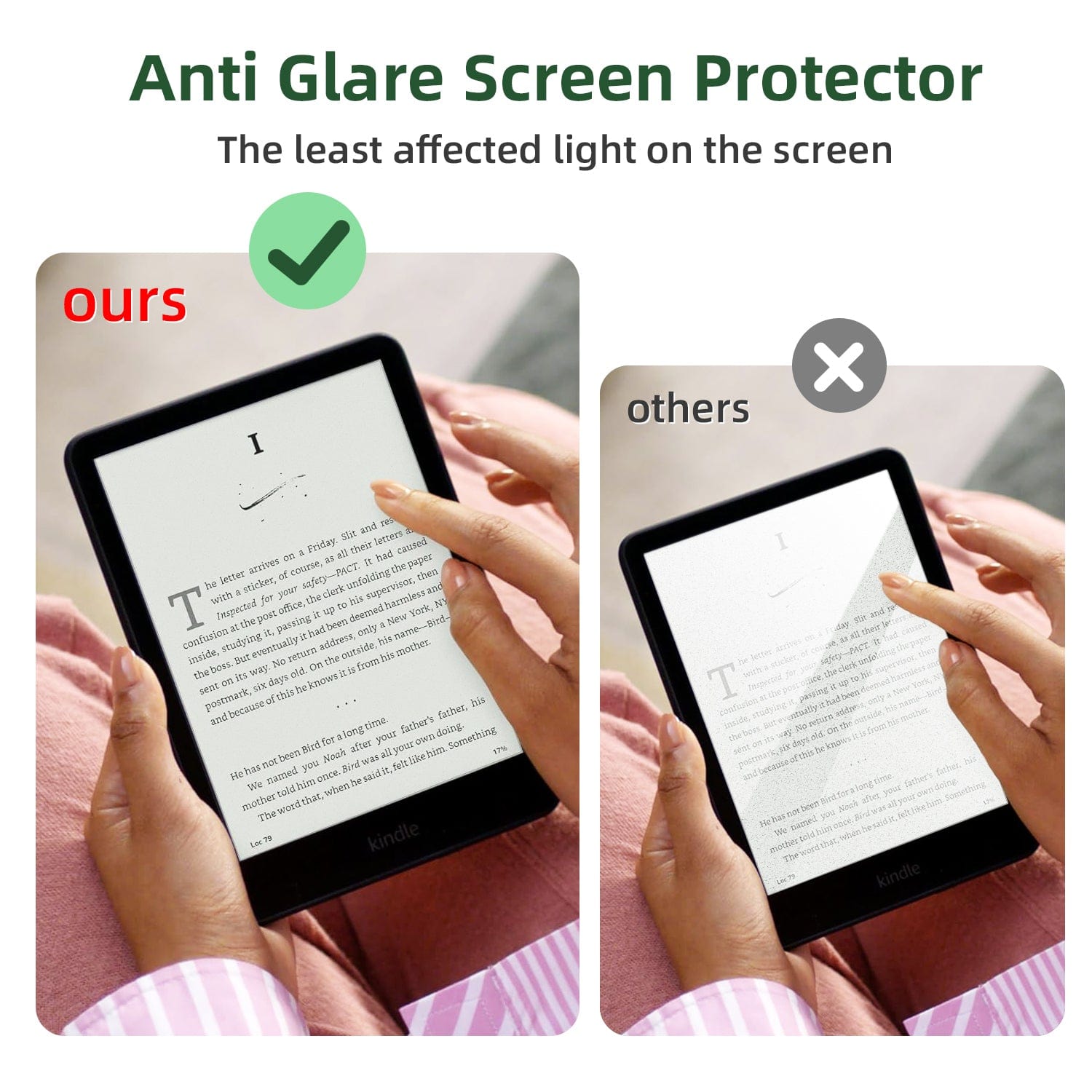 ZeroDamage Tempered Glass Screen Protector - Amazon Kindle 2024