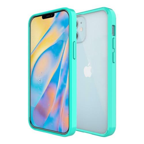 SaharaCase - Hard Shell Series Case - Apple iPhone 12 Mini 5.4" (2020) - Clear Teal