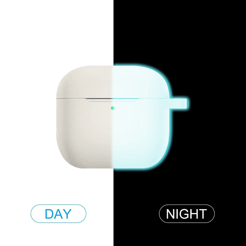 SaharaCase - Liquid Silicone Case - for Apple AirPods 3 - Glow White