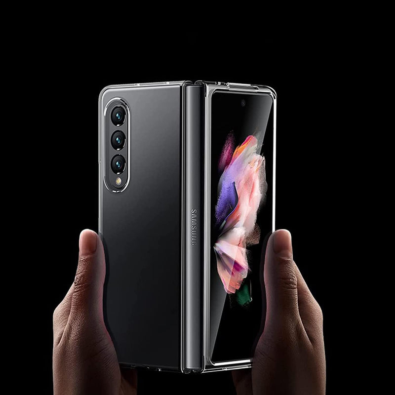 Hybrid-Flex Hard Shell Case for Samsung Galaxy Z Fold4 - Clear