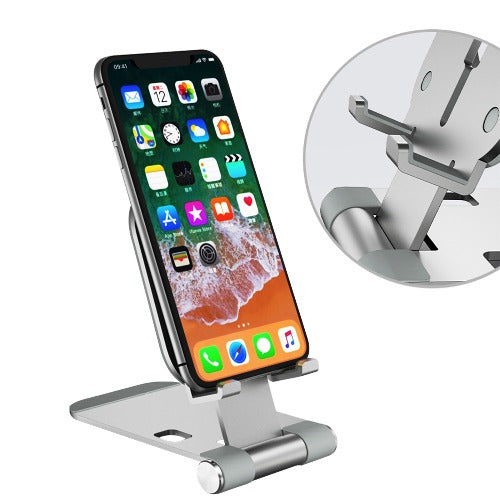 Silver Stand for Most Cell Phones