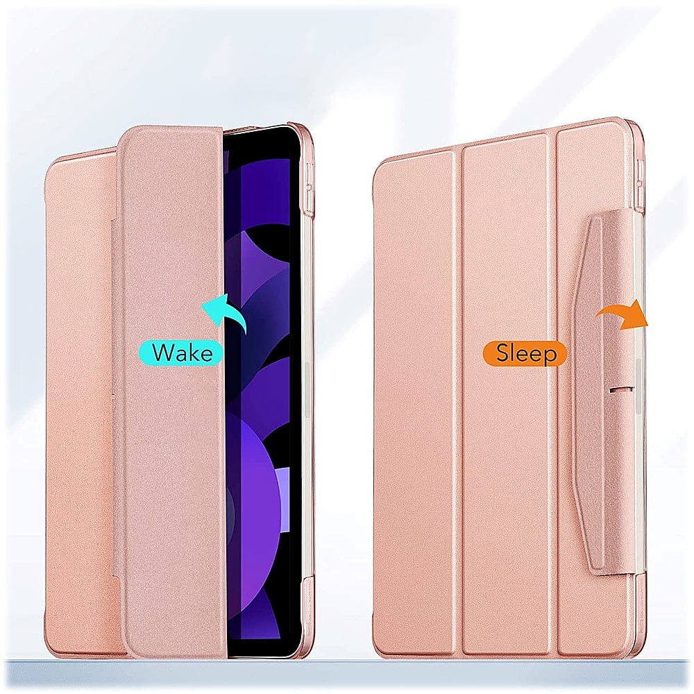 AirShield Series Folio Case for Apple iPad Air 10.9" (4th Gen and 5th Gen 2022) - Rose Gold
