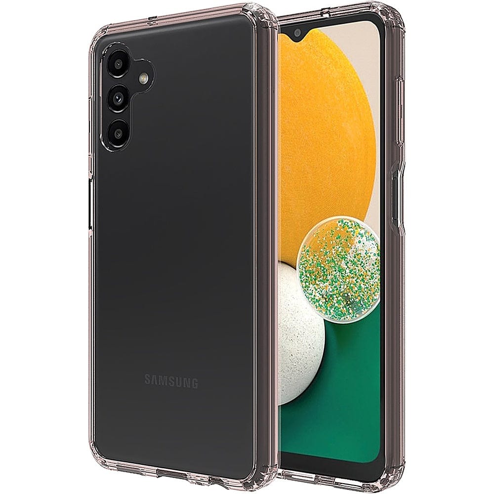 Hybrid-Flex Hard Shell Case for Samsung Galaxy A13 5G - Clear/Rose Gold