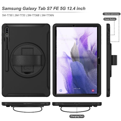 Galaxy Tab S7 FE LTE (64GB, Black ...