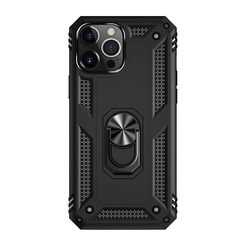 iPhone 13 Pro Max Case from BandWerk – Saffiano | Noir Black