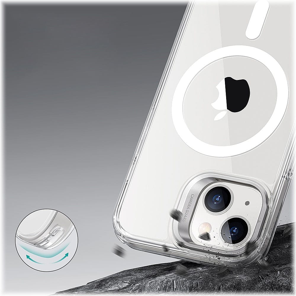 Hybrid-Flex Kickstand Case for Apple iPhone 14 - Clear