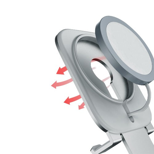SaharaCase - Stand for Most Cell Phones - Silver