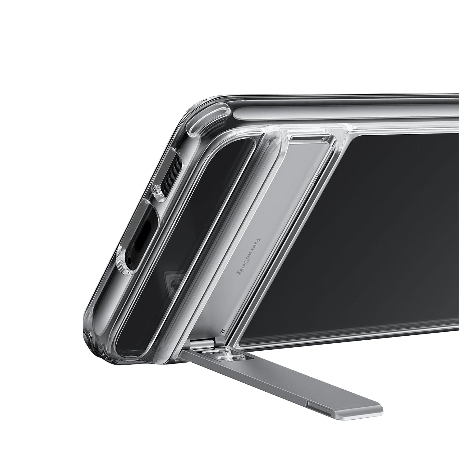 AirShield Boost Kickstand Series Case for Samsung Galaxy S23+ - Clear