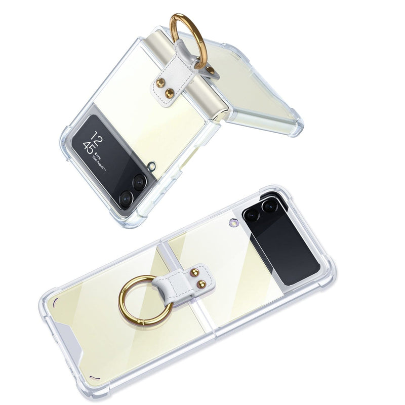Official Samsung Galaxy Z Flip 3 Ring Case - Transparent