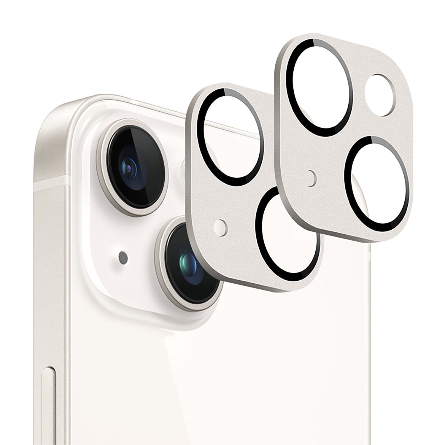 ZeroDamage Camera Lens Protector for Apple iPhone 14 and iPhone 14 Plus (2-Pack) - StarLight