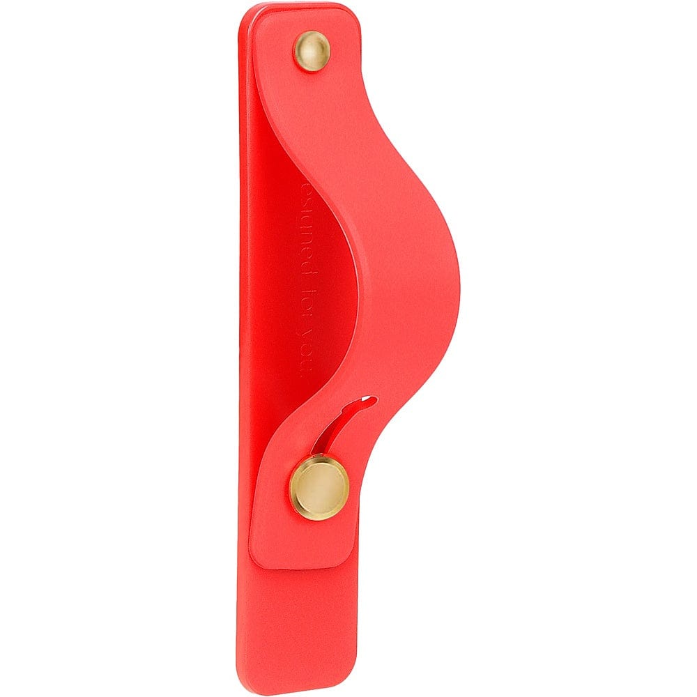 FingerGrip Cell Phone Grip for Most Cell Phones - Red