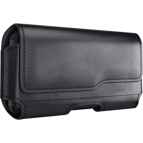 Indy Series Black Holster Case - Apple iPhone 14/14 Pro & 13/13 Pro & iPhone 12/12 Pro