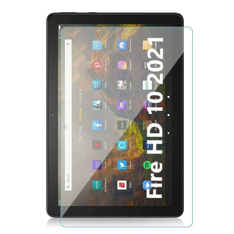 ZeroDamage - Tempered Glass Screen Protector for Amazon Fire HD 10 and HD 10 Plus (2021) - Clear