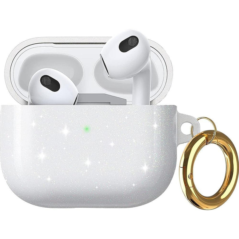 SaharaCase - Sparkle Case for Apple AirPods (3rd generation) - Clear