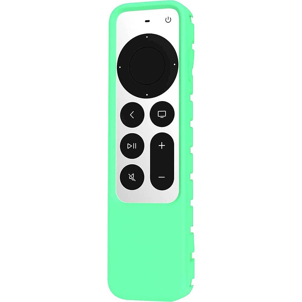 Apple TV 4K Remote Silicone Case for Apple AirTag - Green Glow