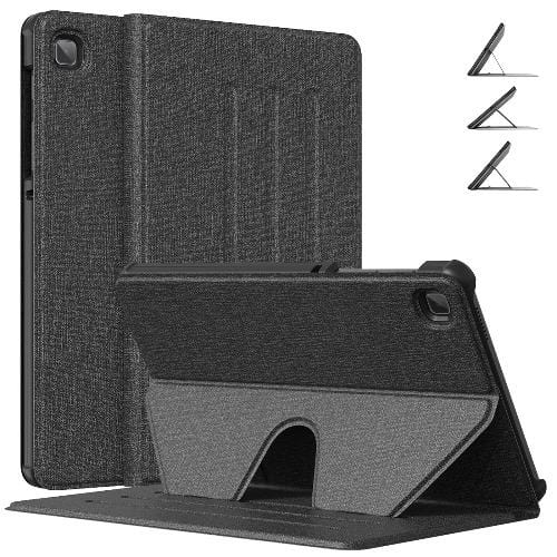 SaharaCase -Multi-Angle Folio Case for Samsung Galaxy Tab A7 Lite - Black