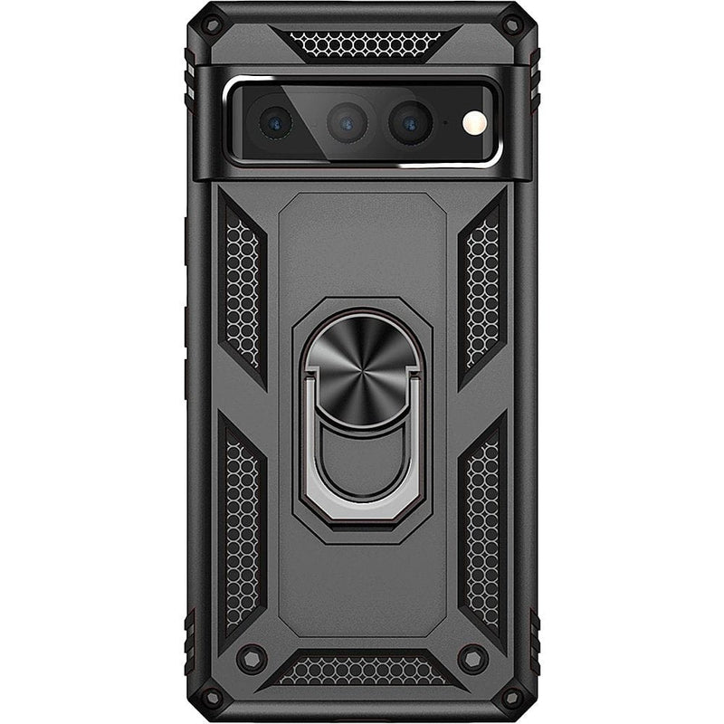 Military Kickstand Series with Belt Clip Case for Google Pixel 7 Pro - Black