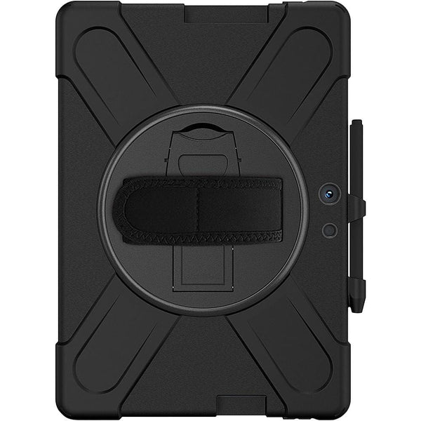 SaharaCase - Protection Hand Strap Series Case for Microsoft Surface Pro X 2021 - Black