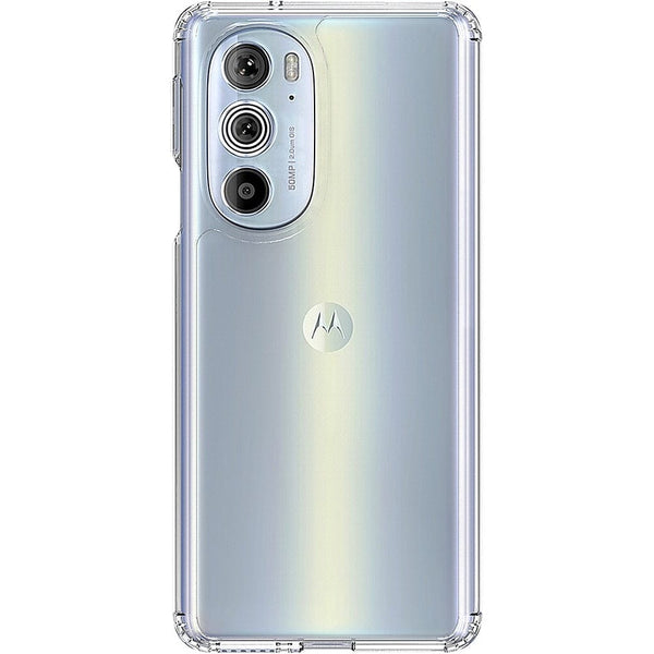 Hybrid-Flex Hard Shell Case for Motorola Edge+ 2022 - Clear