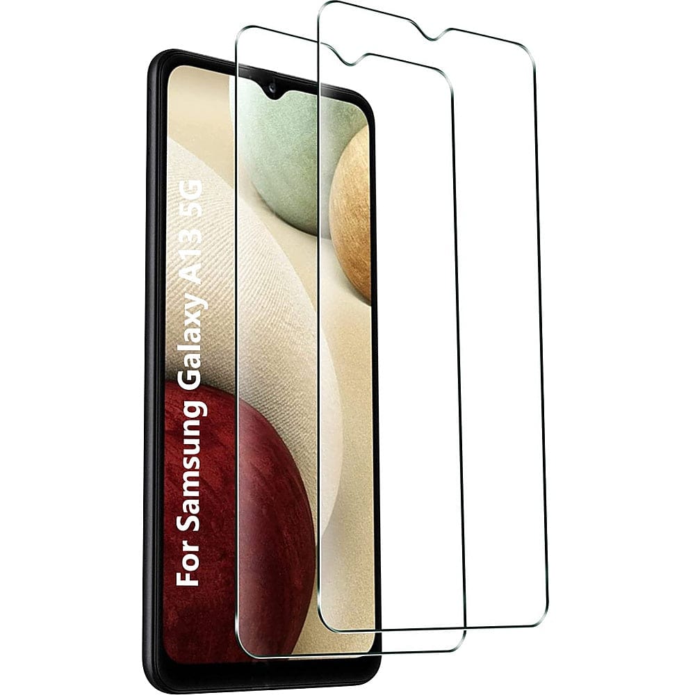 ZeroDamage Ultra Strong+ Tempered Glass Screen Protector for Samsung Galaxy A13 5G (2-Pack) - Clear