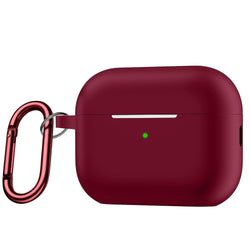 Silicone Case for AirPods Pro 2 (2nd Generation) - Burgundy
