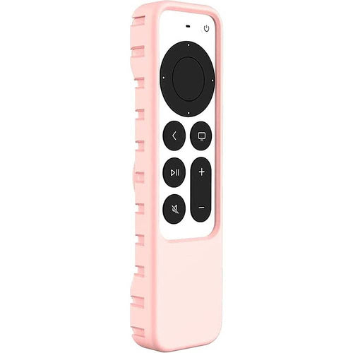 Apple TV 4K Remote Pink Silicone Case - Apple AirTag