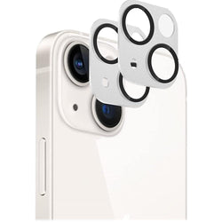 ZeroDamage Camera Lens Protector for Apple iPhone 13 and iPhone 13 mini (2-Pack) - White