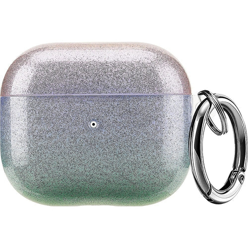 SaharaCase - Sparkle Series Case for Apple AirPods 3 (3rd Generation) - Blue/Green