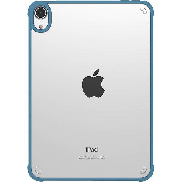 SaharaCase - Hybrid-Flex Series Case for Apple iPad Mini (6th Generation 2021) - Clear Blue