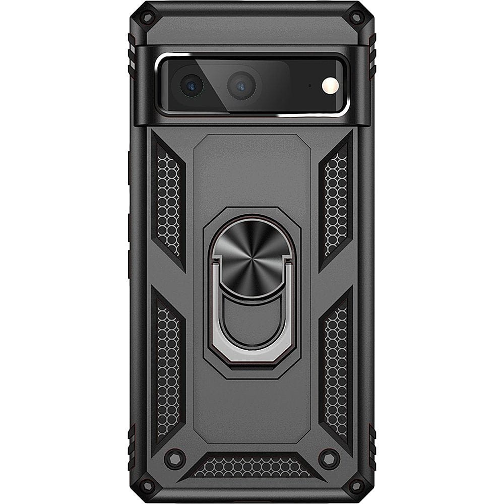 Military Kickstand Series with Belt Clip Case for Google Pixel 7 - Black