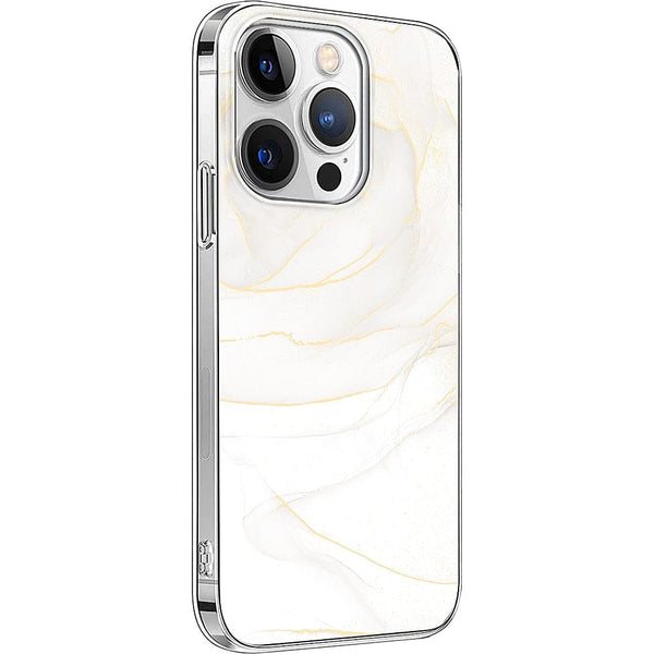 Marble Series Case for Apple iPhone 14 Pro Max - White Marble